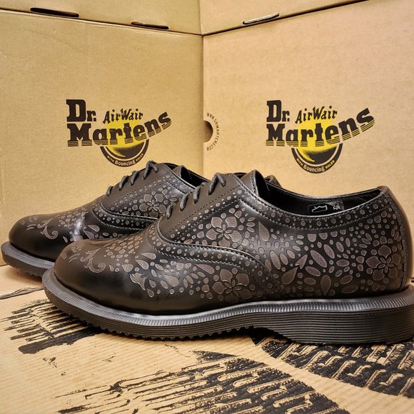 Sold❤Dr. Martens / Aila / Sugar Skull - Picture 4 of 13